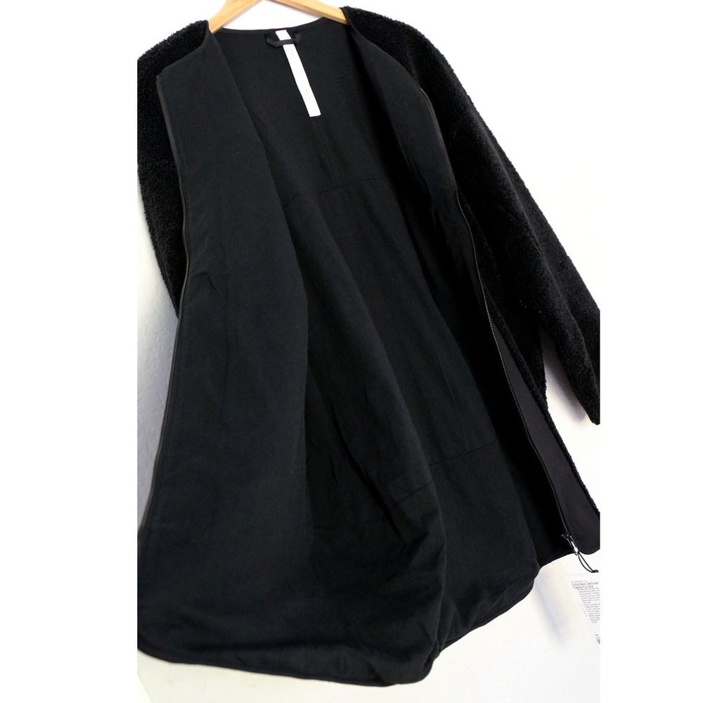 NEW Lululemon Collarless Textured Fleece Full Zip 14 Jacket Coat Longline $198 - Picture 16 of 16